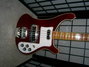 Rickenbacker 4001/4 , Burgundy: Close up - Free
