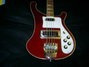 Rickenbacker 4001/4 , Burgundy: Close up - Free2
