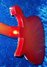 Apr 2005 Rickenbacker 620/6 Refin, Red: Body - Rear
