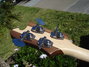 Rickenbacker 4001/4 C64S, Mapleglo: Headstock - Rear