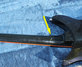 Rickenbacker 350/6 V63, Jetglo: Neck - Rear