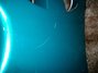 Aug 2002 Rickenbacker 4003/4 , Turquoise: Body - Rear