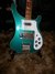 Rickenbacker 4003/4 , Turquoise: Close up - Free2