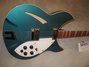 Rickenbacker 360/6 V64, Turquoise: Close up - Free