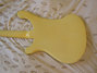 Jul 1976 Rickenbacker 4001/4 BT, White: Body - Rear