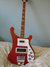 Rickenbacker 4001/4 , Burgundy: Full Instrument - Front