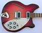Rickenbacker 360/6 , Fireglo: Body - Front