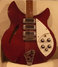 Rickenbacker 340/6 , Burgundy: Body - Front