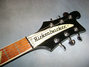Rickenbacker 481/6 Slant Fret, Jetglo: Headstock