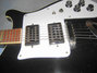 Rickenbacker 481/6 Slant Fret, Jetglo: Close up - Free