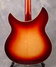 Sep 1987 Rickenbacker 360/12 V64, Fireglo: Body - Rear