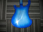 Jul 2007 Rickenbacker 4003/4 FL, Blueburst: Body - Rear
