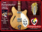 Rickenbacker 360/12 , Natural: Body - Front