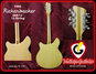 Rickenbacker 360/12 , Natural: Full Instrument - Rear