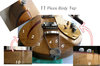 Rickenbacker 360/6 Capri, Natural: Close up - Free2
