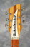 Rickenbacker 381/6 , Mapleglo: Headstock