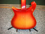 Nov 1960 Rickenbacker 425/6 Combo, Fireglo: Body - Rear