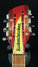 Rickenbacker 660/12 , Fireglo: Headstock