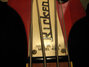 Rickenbacker 4001/4 , Burgundy: Neck - Front