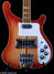 Rickenbacker 4001/4 , Fireglo: Body - Front