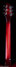 Rickenbacker 660/6 , Fireglo: Neck - Rear