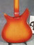 Dec 1959 Rickenbacker 315/6 f hole, Fireglo: Body - Rear