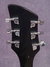 Rickenbacker 350/6 SH, Jetglo: Headstock - Rear