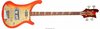 Rickenbacker 4001/4 , Fireglo: Full Instrument - Front