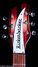Rickenbacker 1997/6 f hole, Fireglo: Headstock