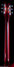 Rickenbacker 1997/6 f hole, Fireglo: Neck - Rear