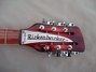 Rickenbacker 360/12 , Fireglo: Headstock