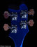 Rickenbacker 4003/4 , Midnightblue: Headstock - Rear