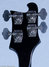 Rickenbacker 4001/4 , Jetglo: Headstock - Rear
