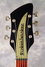 Rickenbacker 365/6 Capri, Black: Headstock