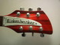Rickenbacker 330/6 VP, Fireglo: Headstock