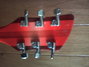 Rickenbacker 330/6 VP, Fireglo: Headstock - Rear