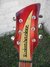 Rickenbacker 660/6 Mod, Fireglo: Headstock