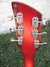 Rickenbacker 660/6 Mod, Fireglo: Headstock - Rear