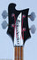 Rickenbacker 4001/4 , Jetglo: Headstock