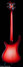 Rickenbacker 4003/4 , Fireglo: Full Instrument - Rear