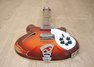 Rickenbacker 360/6 , Fireglo: Neck - Rear