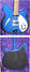 Rickenbacker 360/12 , Azureglo: Body - Rear