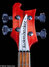 Rickenbacker 4001/4 , Fireglo: Headstock