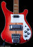 Rickenbacker 4001/4 , Fireglo: Body - Front