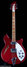 Rickenbacker 360/6 , Ruby: Full Instrument - Front