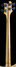 Rickenbacker 4001/4 , Mapleglo: Neck - Rear