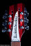 Rickenbacker 360/12 , Fireglo: Headstock