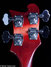 Rickenbacker 4003/4 , Fireglo: Headstock - Rear