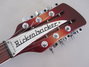 Rickenbacker 620/12 , Fireglo: Headstock