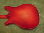 Jun 1979 Rickenbacker 320/6 f hole, Fireglo: Body - Rear